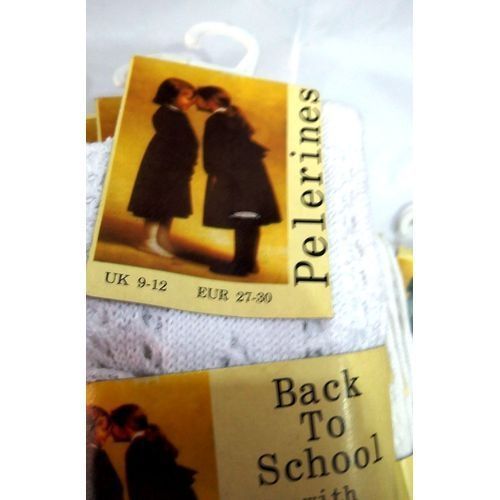 3-in-1 Pelerines Back To School Socks.