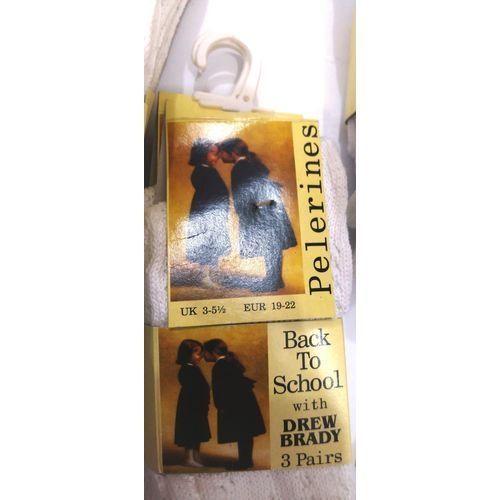 3-in-1 Pelerines Back To School Socks.
