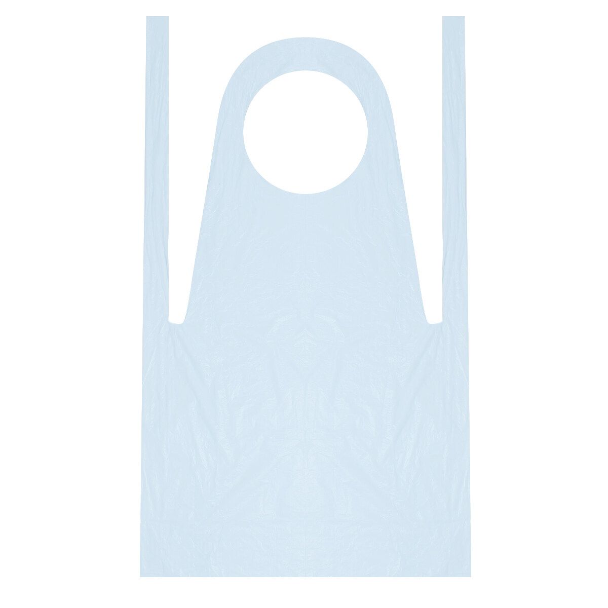100 PCS Disposable Plastic Aprons Blue Waterproof Oil Proof Kitchen Cooking 60X100 CM