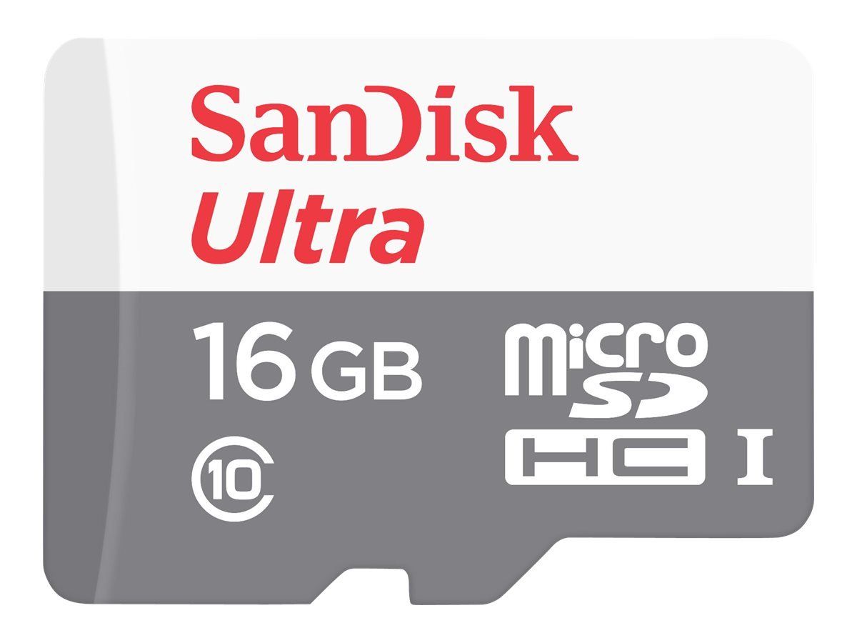 Ultra 16GB MicroSD 80Mb/s Speed Memory Card Class 10