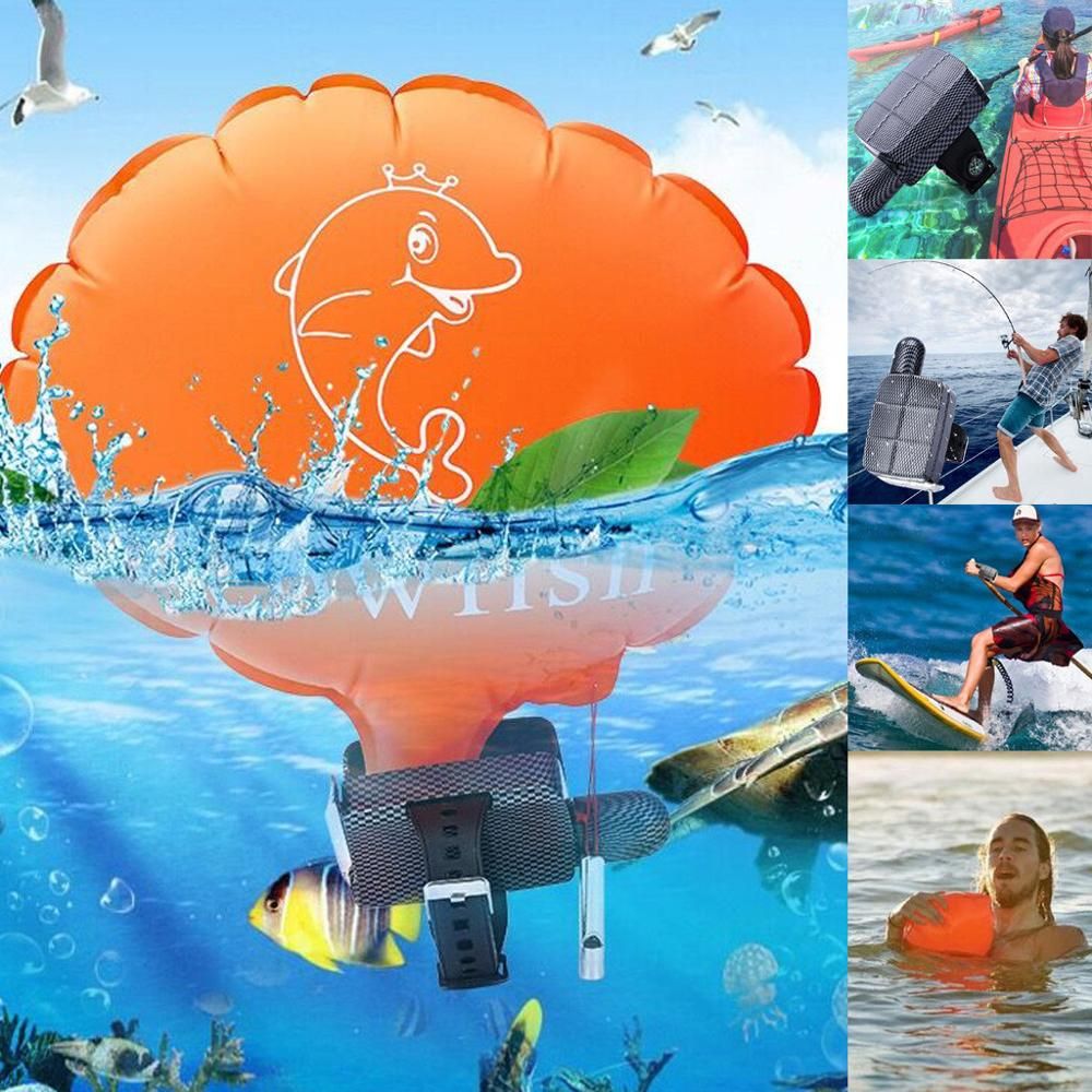 Swimming Pool Diving Sea Self-Help Self-Rescue Airbag Up To