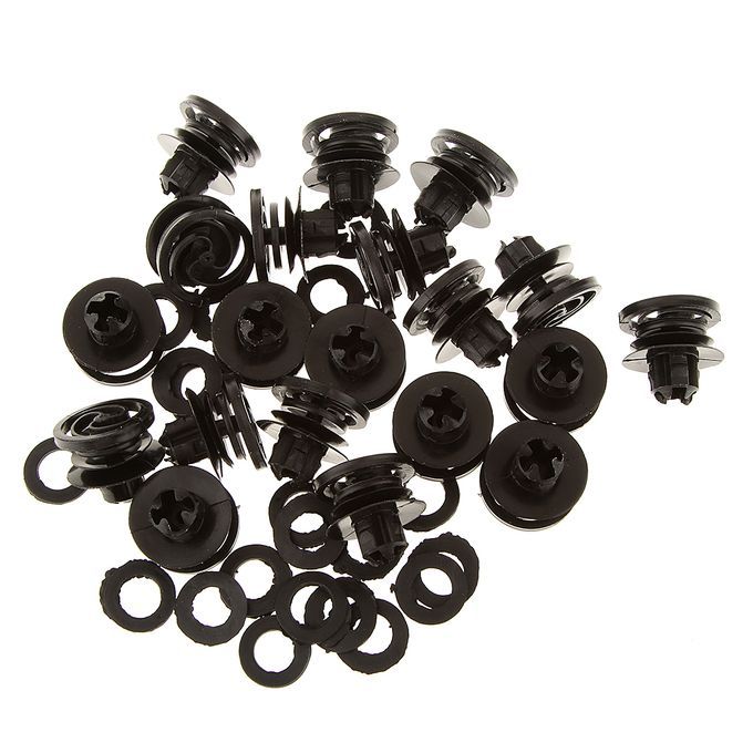 Pack Of 20 Door Panel Clips Fastener Retainer For 98-on VW Passat