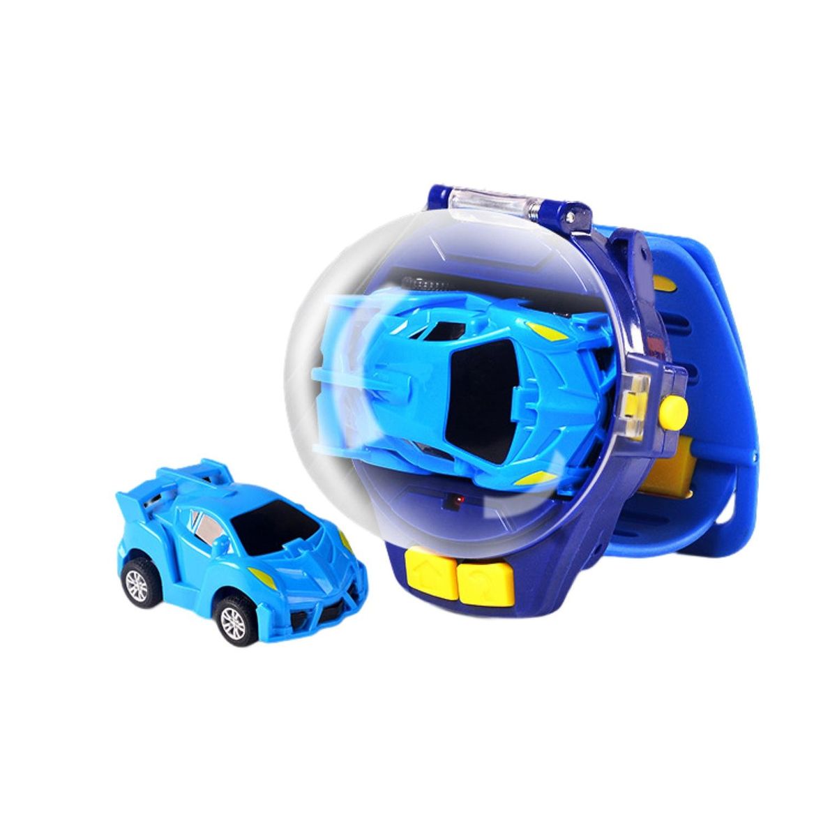 1 Set Racing Car Toy Watch Remote Control Kids Vehicle Toy Blue