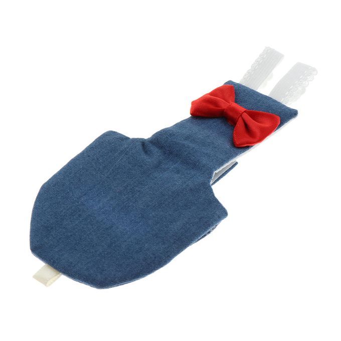 Parrot Diaper Bird Soft Breathable Flight Suit Macaw Conure Denim M