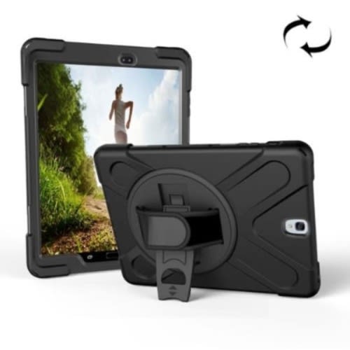 360 Degree Rotation Pc + Silicone Protective Case For Samsung Galaxy Tab S3 9.7 I