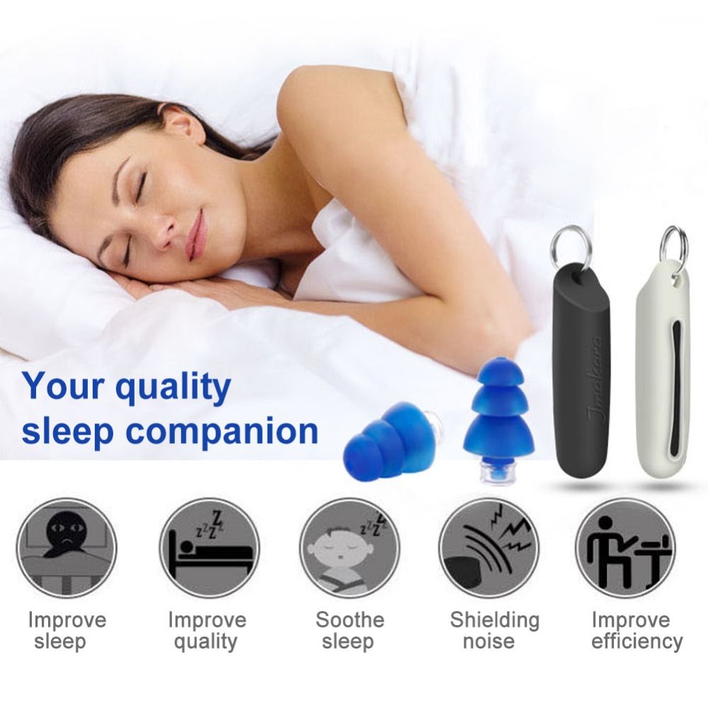 ZOHAN 3pairs Ear Protector Anti-noise Earplugs Ear Saver