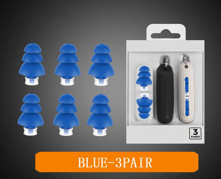 ZOHAN 3pairs Ear Protector Anti-noise Earplugs Ear Saver