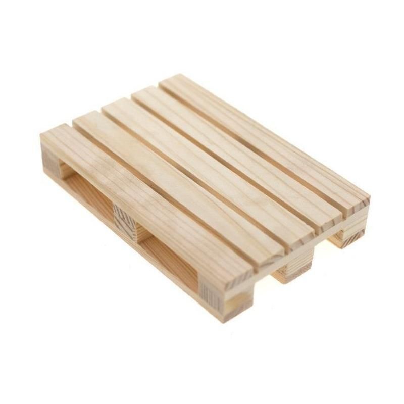 2PCS 120X80mm Wooden Pallet Decoration for 1/10
