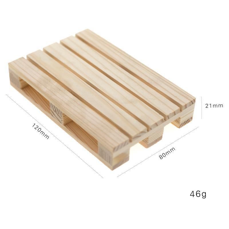 2PCS 120X80mm Wooden Pallet Decoration for 1/10
