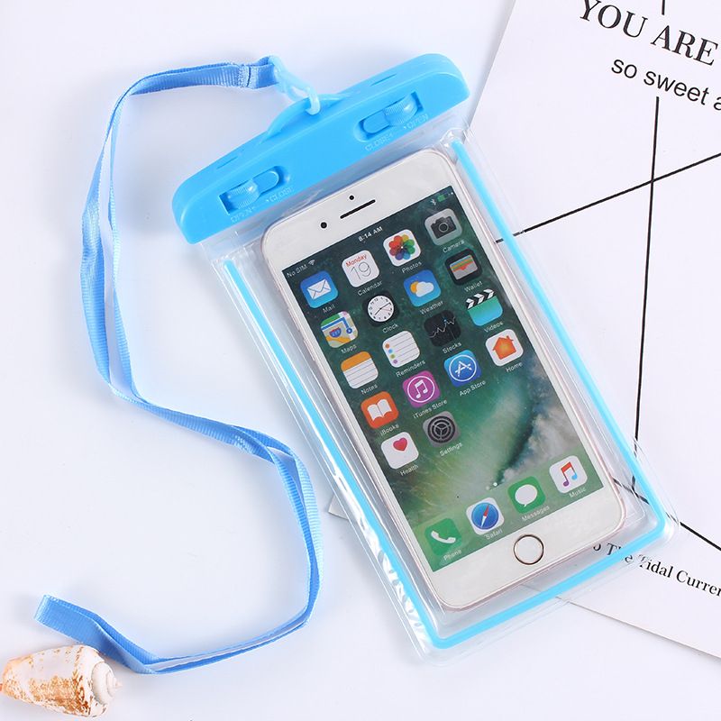 Beach Phone Bag Luminous Waterproof Pouch Swimming Gadget