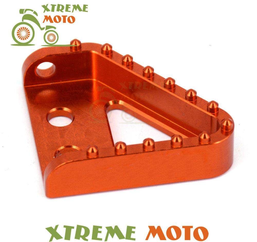 Rear Brake Pedal Step Plate Tip For KTM 125-530 Enduro Motocross Black (black)