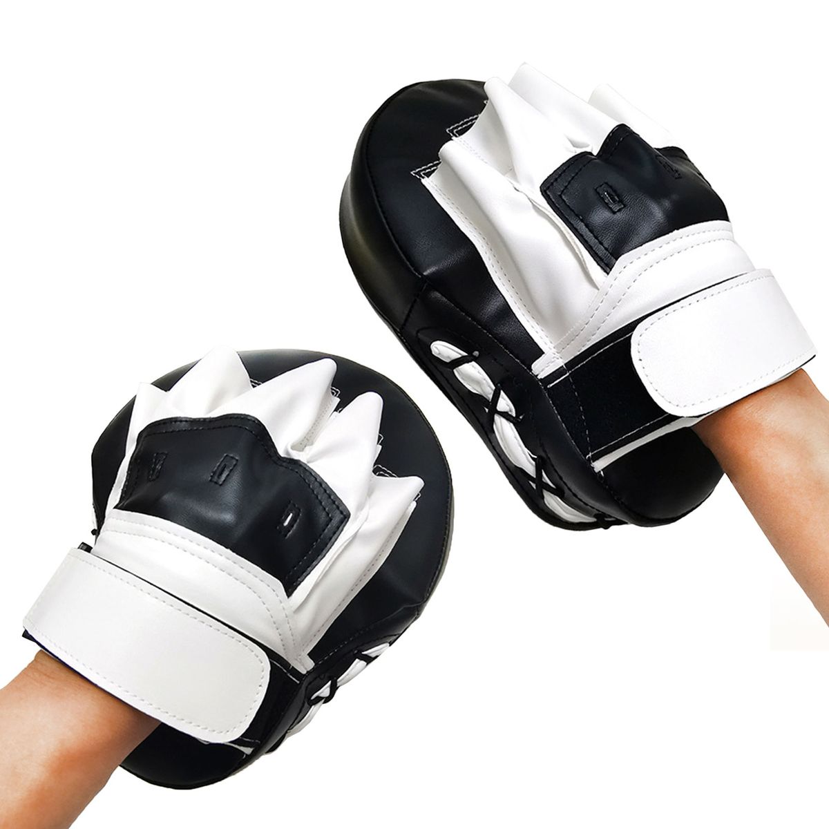 2PCS Boxer Target Curved Focus Punch Mitt Kickboxing Muay