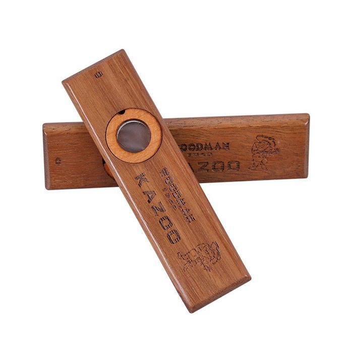 Wooden Flute Brown A  Ompaniment Flute Instruments Wood Pallets Kazoo-brown