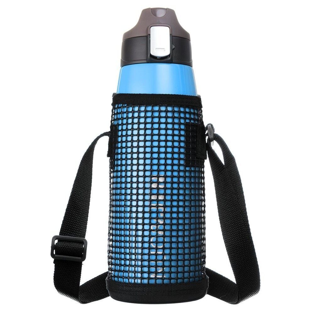 750ml/25oz Sports Stainless Steel Vacuum Drink Bottle Hot Ice Insulation Flask Blue