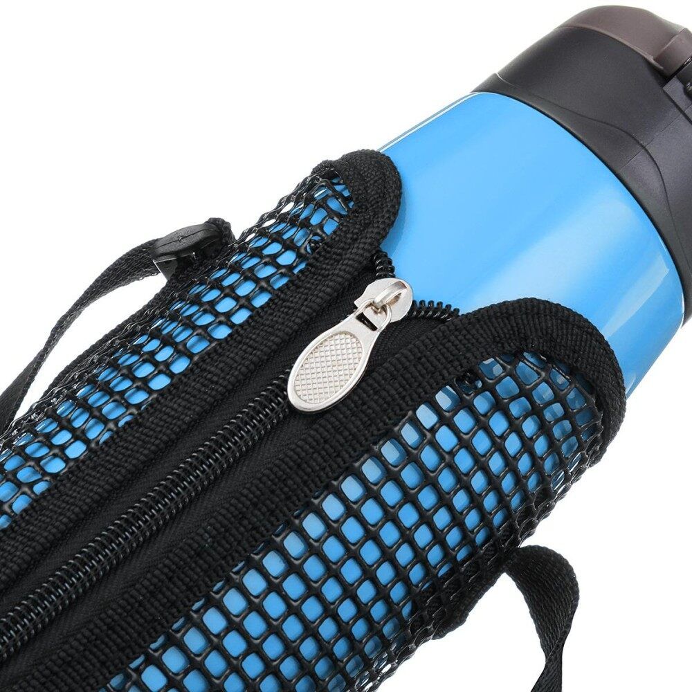 750ml/25oz Sports Stainless Steel Vacuum Drink Bottle Hot Ice Insulation Flask Blue
