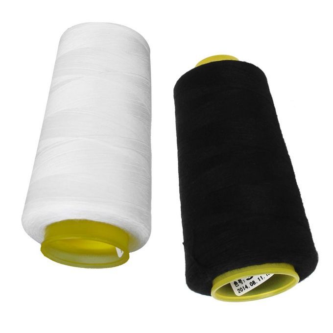 Polyester Spool Metical Embroidery Thread For 3000 Yds 40S / 2 Craft