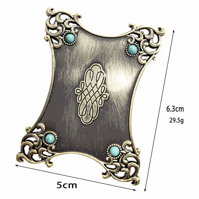 Retro Floss Bobbins Embroidery Thread Winding Board Organizer Bronze