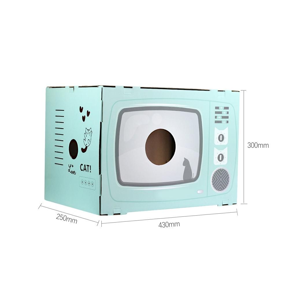 Cat Nest Teaser Toy Paper Box Cat Teaser Toy Wearable