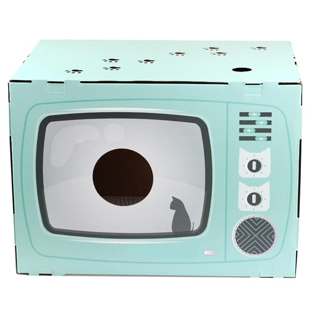 Cat Nest Teaser Toy Paper Box Cat Teaser Toy Wearable