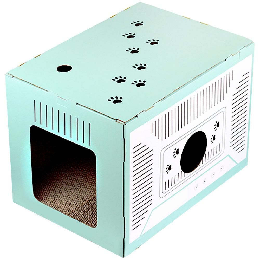 Cat Nest Teaser Toy Paper Box Cat Teaser Toy Wearable