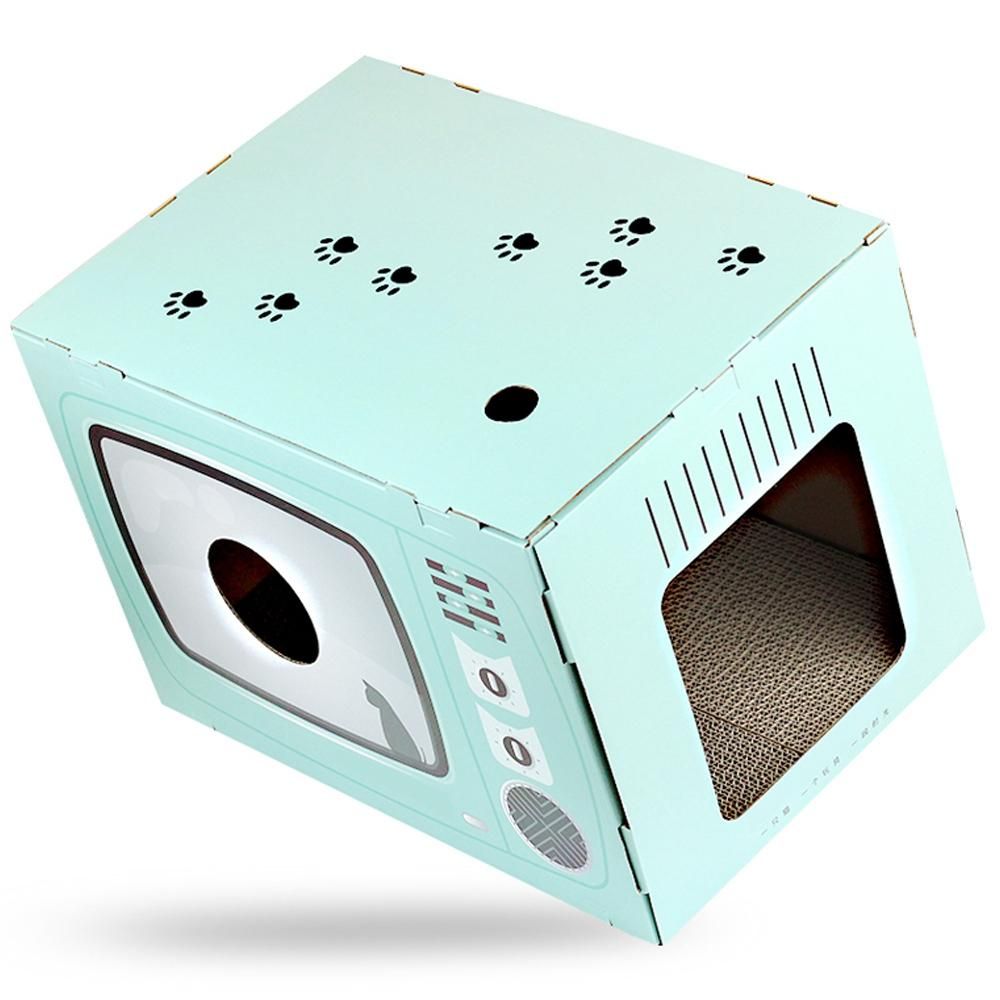 Cat Nest Teaser Toy Paper Box Cat Teaser Toy Wearable