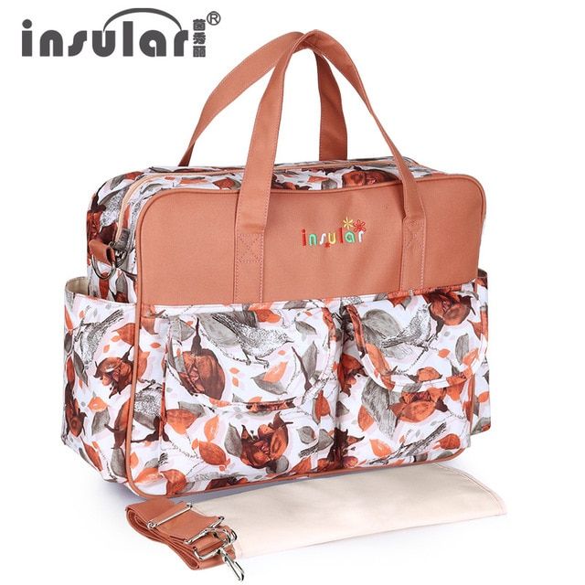 Waterproof Diaper Handbag Messenger Travel Bag Stroller Bags