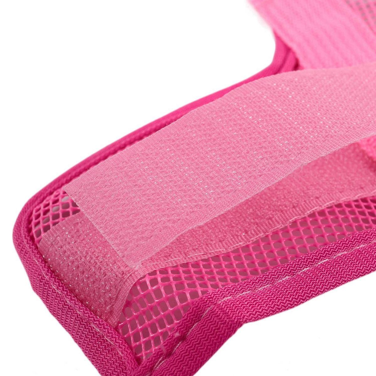 Dog Safety Muzzle Adjustable Biting Barking Chewing, Pink
