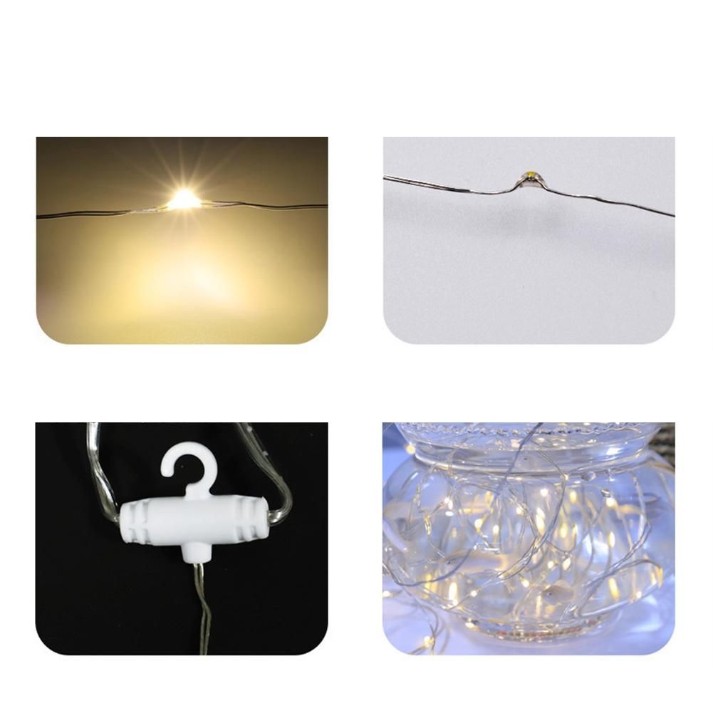 LED Window Curtain LightsPhoto Backdrop Lights with Remote Control for Wedding Party Bedroom Wall
