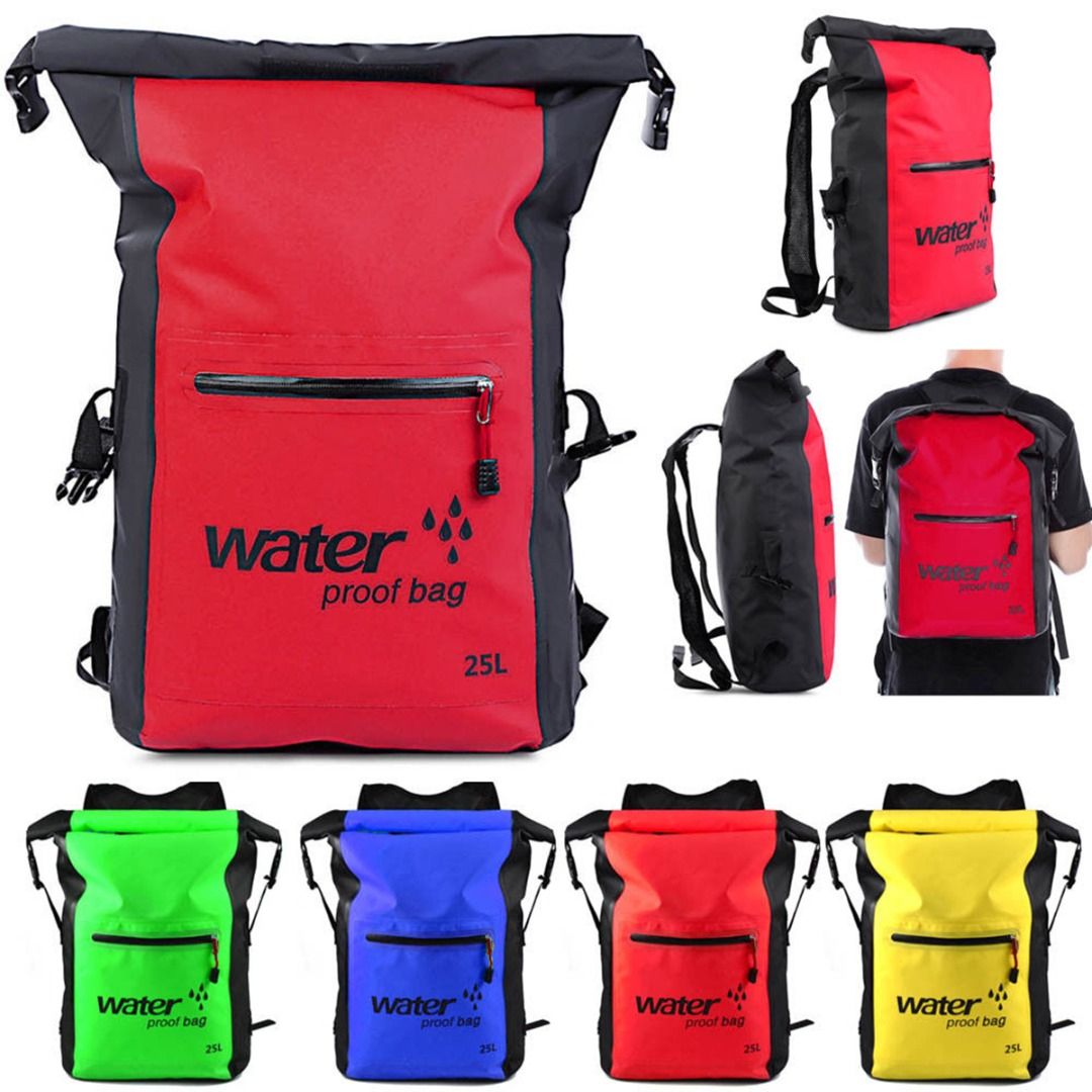 Foldable Waterproof Dry Backpack Outdoor Sport Camping Bag