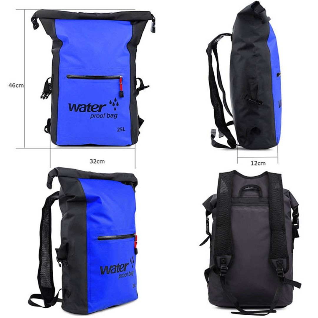 Foldable Waterproof Dry Backpack Outdoor Sport Camping Bag