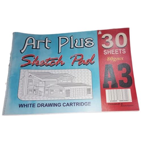 A3 Sketch Pad - White - 30 Sheets