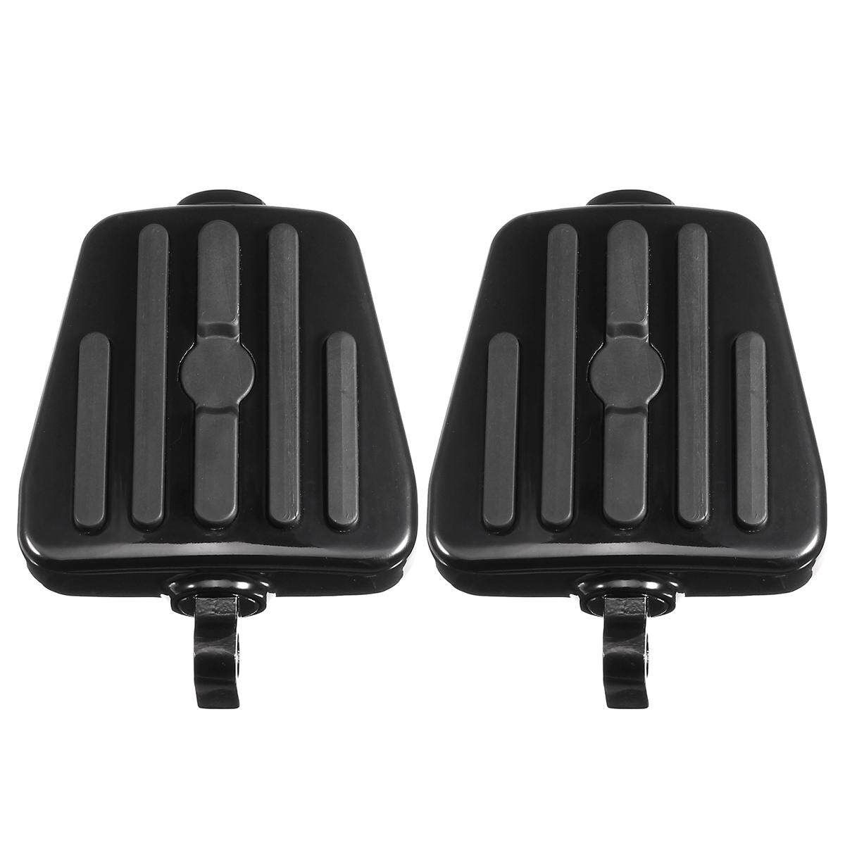 Pair Black Male Mount Foot Boards Footboards Pegs For Harley Davidson 50451-09