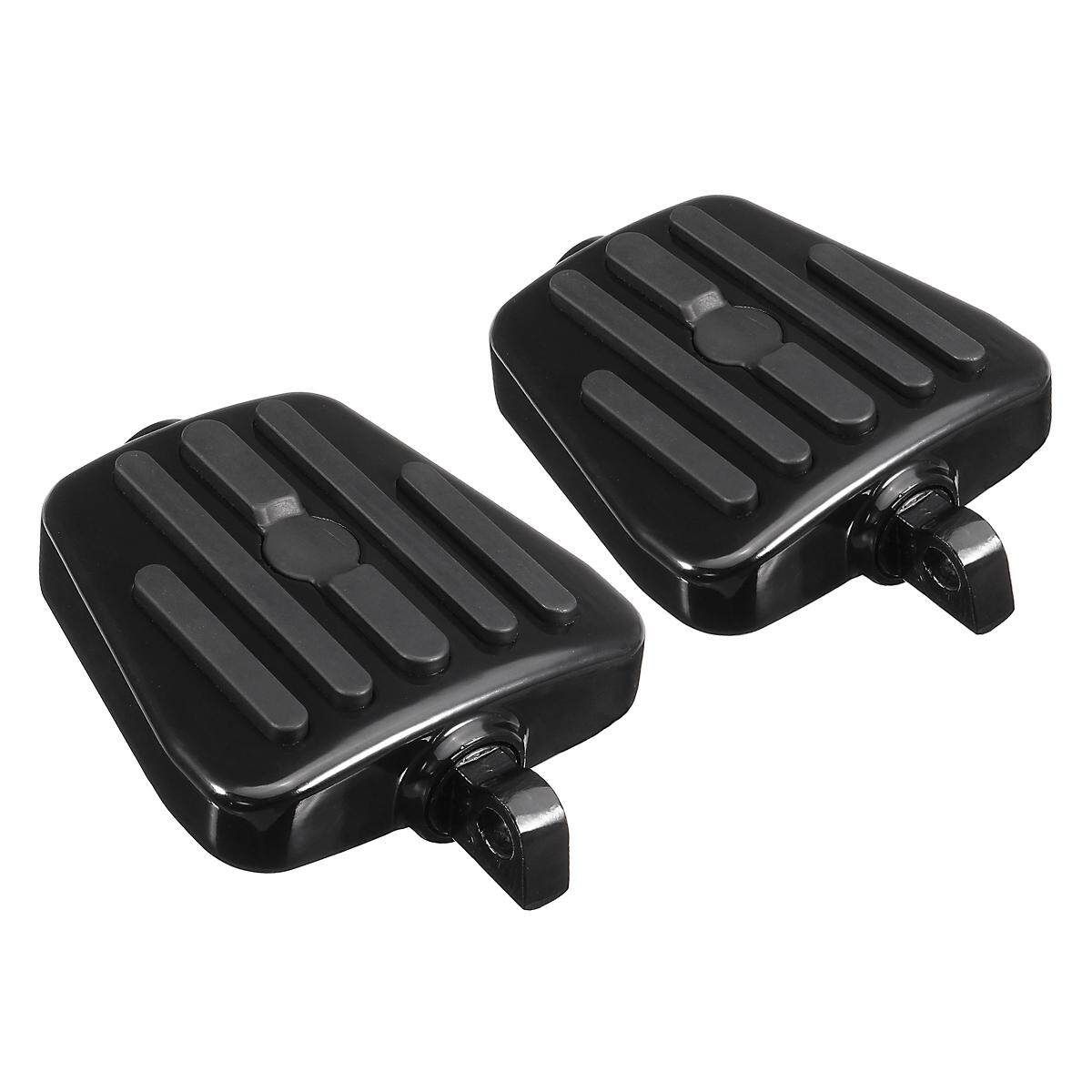 Pair Black Male Mount Foot Boards Footboards Pegs For Harley Davidson 50451-09