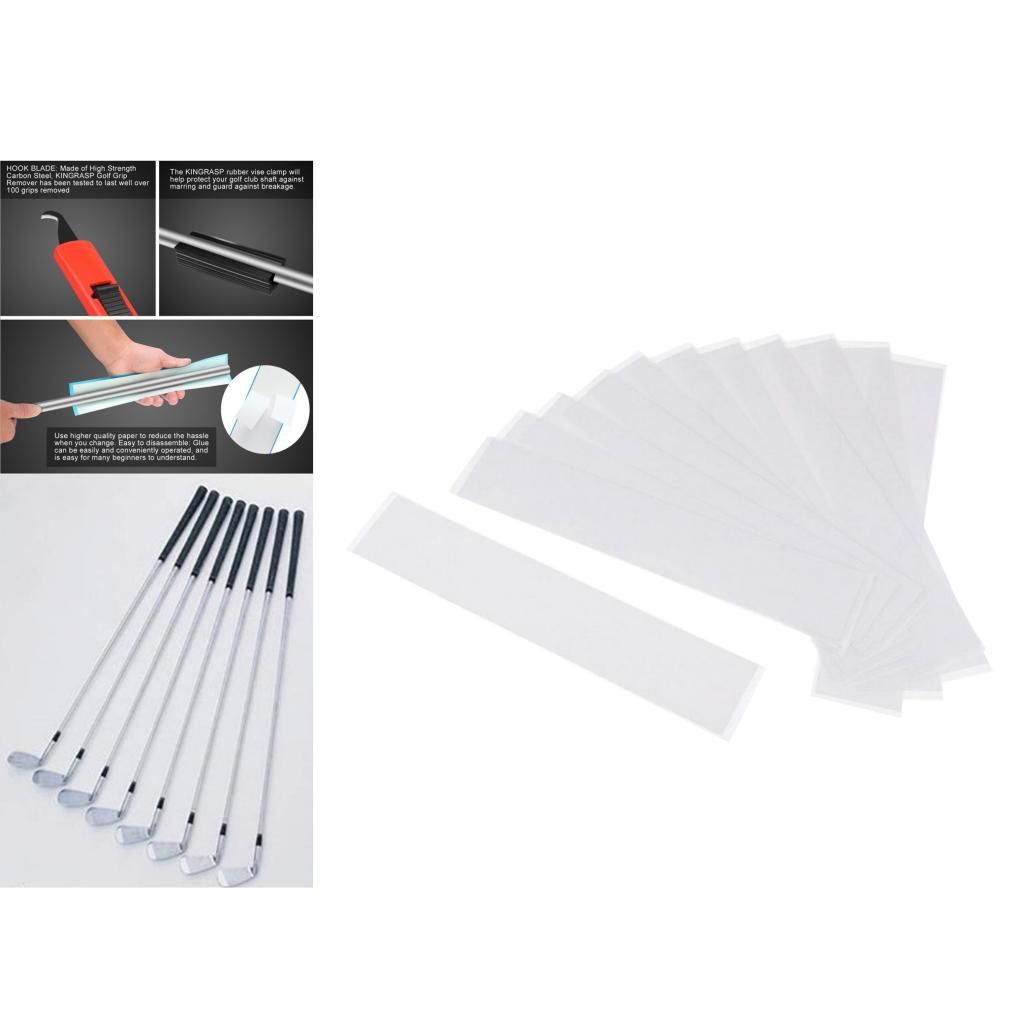12 Pieces Professional Golf Grip Tape 22x5cm Regripping