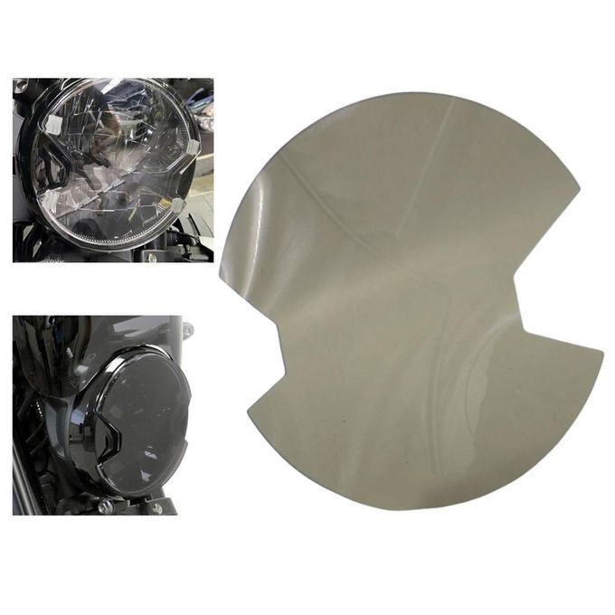 Lens Cover Acrylic Front Headlight Guard Fit For Trident660 2021 Grey