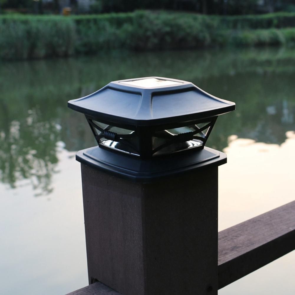 Solar Post Cap Lights Outdoor Post Solar Lights