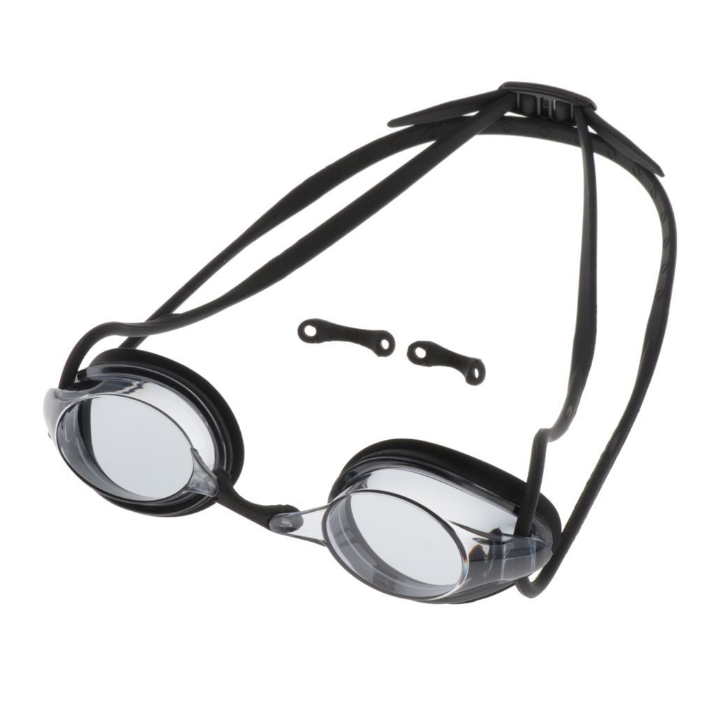 Anti Fog Racing Swimming  UV Protection Swim Glasses Black
