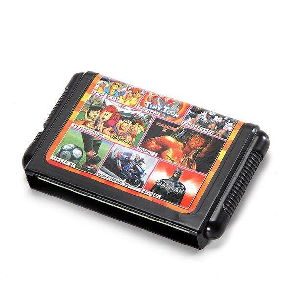 8 In 1 16 Bit Game Classic TV Game For SEGA MD2 Game Console Black KE804 Card