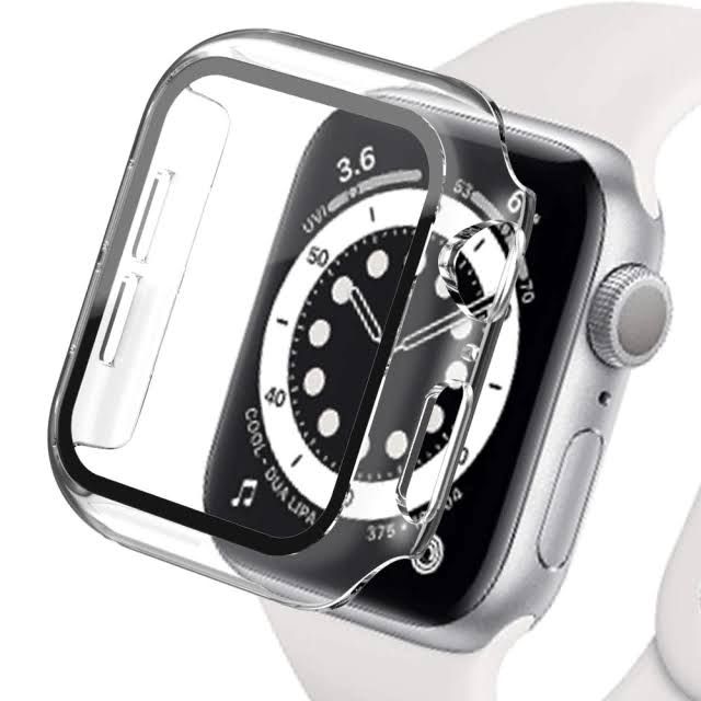 Full Case Plus Glass Cover For IWatch Series 4/5/6 - 40mm