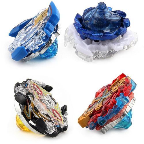 4PCS Bayblade En Caja Beyblade Burst 4D Set Con Launcher Arena Metal