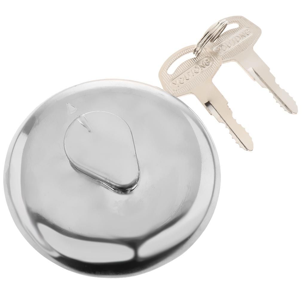 Gas Oil Fuel Tank Cap Lock Cover Protector For Suzuki GN125 Scooter,