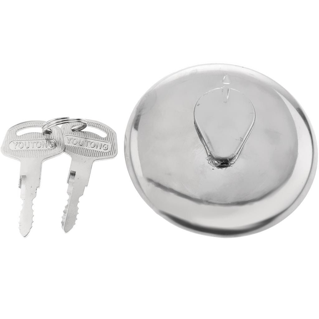 Gas Oil Fuel Tank Cap Lock Cover Protector For Suzuki GN125 Scooter,