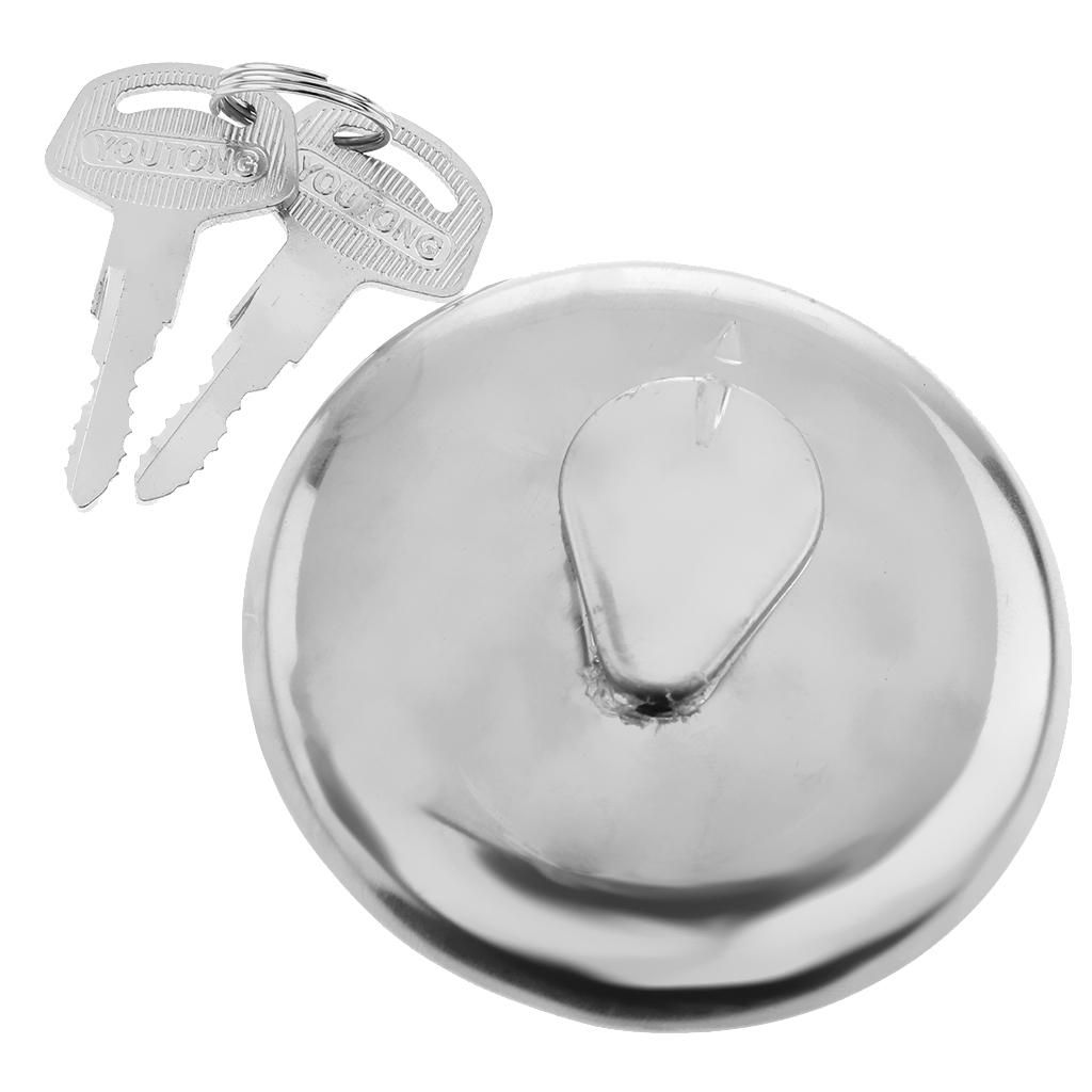 Gas Oil Fuel Tank Cap Lock Cover Protector For Suzuki GN125 Scooter,