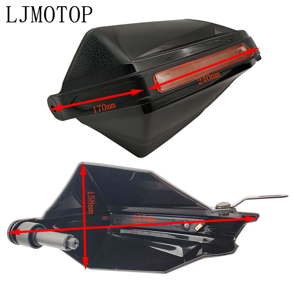 Motorcycle Handguard Handle Hand Guards Protector System Tt