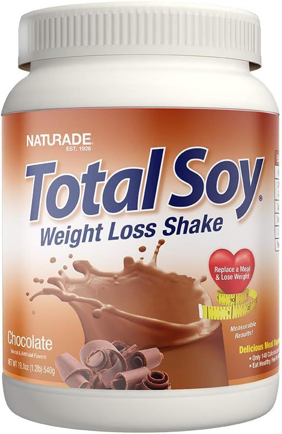 Total Soy Protein Powder And Meal Replacement Shakes For Weight Loss, Chocolate (15 Servings)