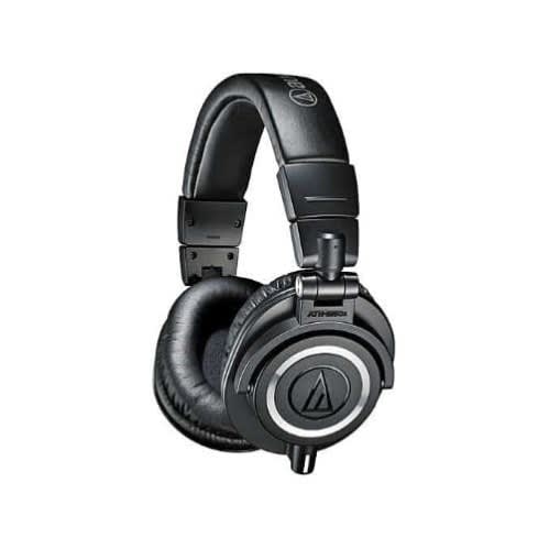 Professional Studio Monitor Headphones - Ath-m50x - Black