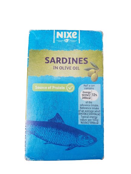 SARDINES IN OLIVE OIL 125g