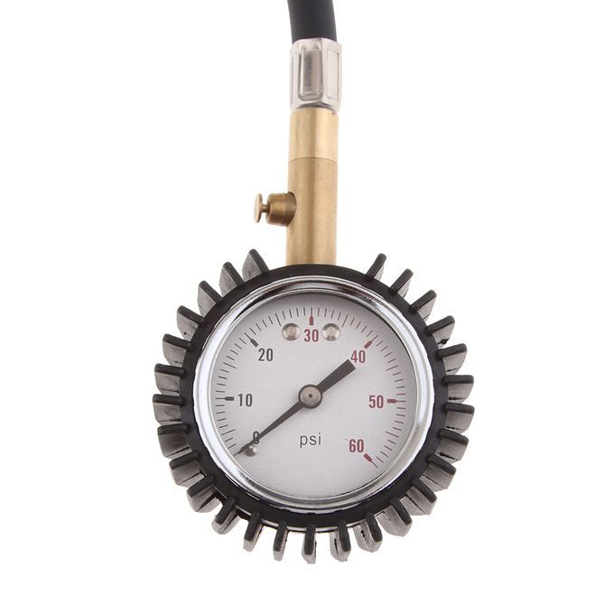 Air Inflator Tire Pressure Gauge Universal For Car Truck Motorcycle