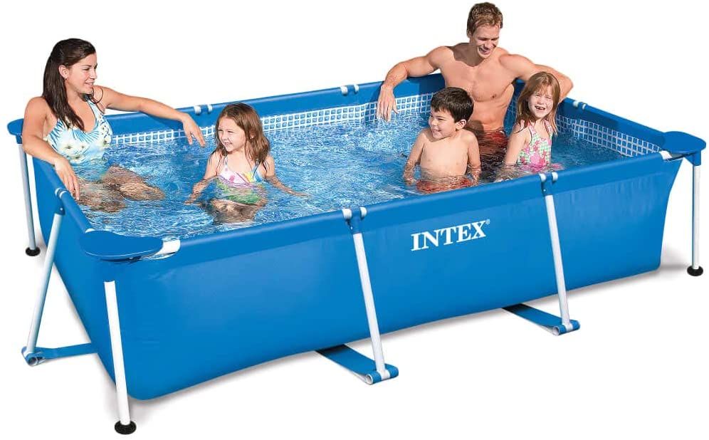 3M X 2M X 75cm RECTANGULAR FRAME POOLS - BLUE