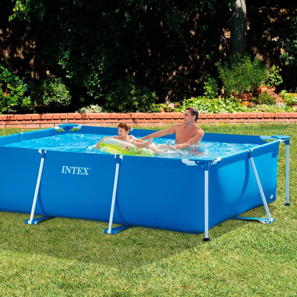 3M X 2M X 75cm RECTANGULAR FRAME POOLS - BLUE